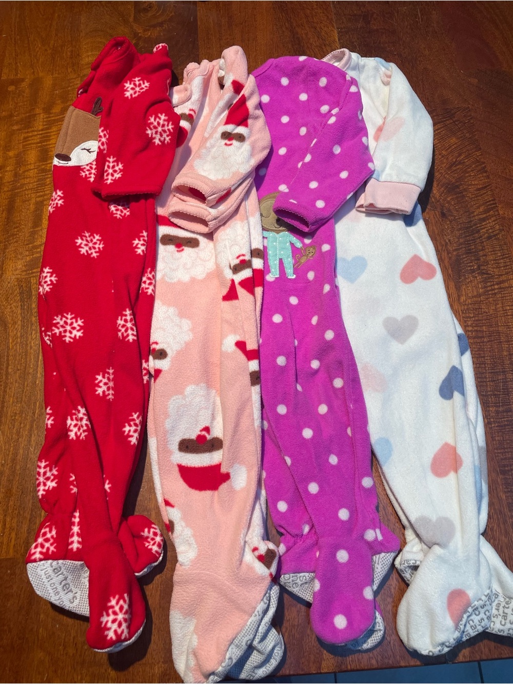 Carters fleece pajamas size 12 month